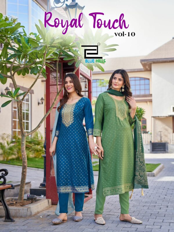 BLUE HILLS ROYAL TOUCH VOL 10 RAYON PRINTED KURTIS 8.jpg