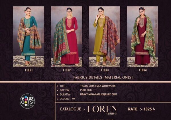 FOURDOTS LOREN EDITION 2 TISSUE SILK SALWAR KAMEEZ SUPPLIER IN SURAT 5.jpg