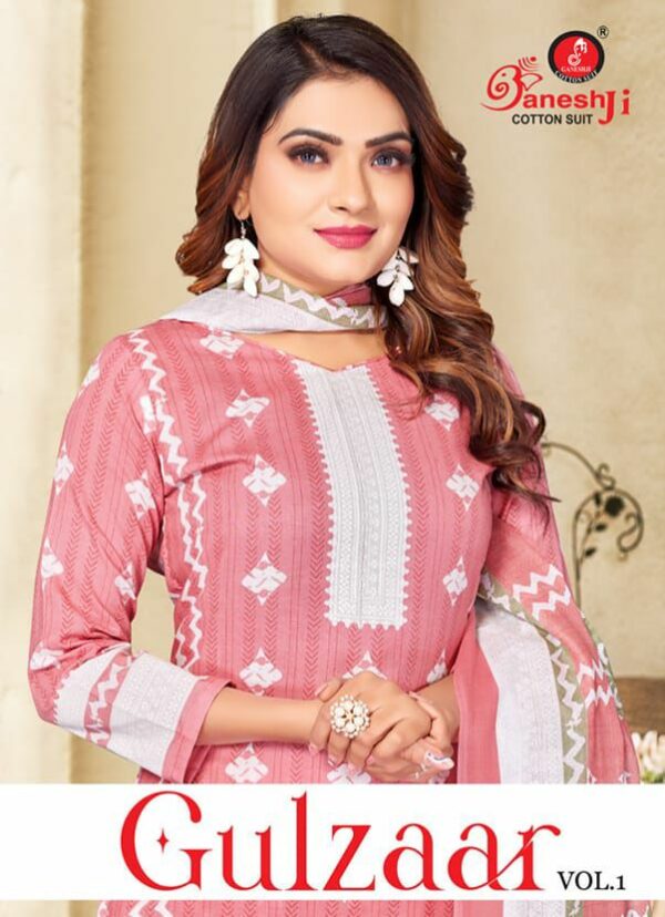 GANESH JI GULZAR VOL 1 COTTON SALWAR KAMEEZ WHOLESALER IN SURAT 1.jpg