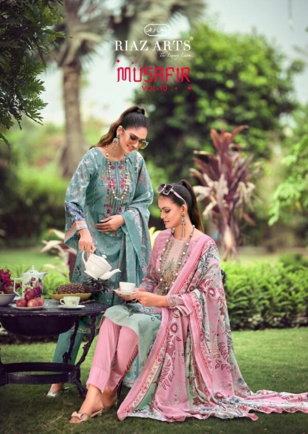 RIAZ ARTS MUSAFIR VOL 10 SALWAR KAMEEZ WHOLESALE IN INDIA 1.jpg