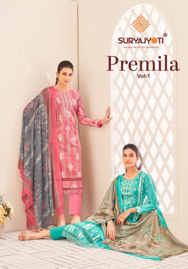 SURYAJYOTI PREMILA VOL 1 PURE COTTON SUITS 14.jpg