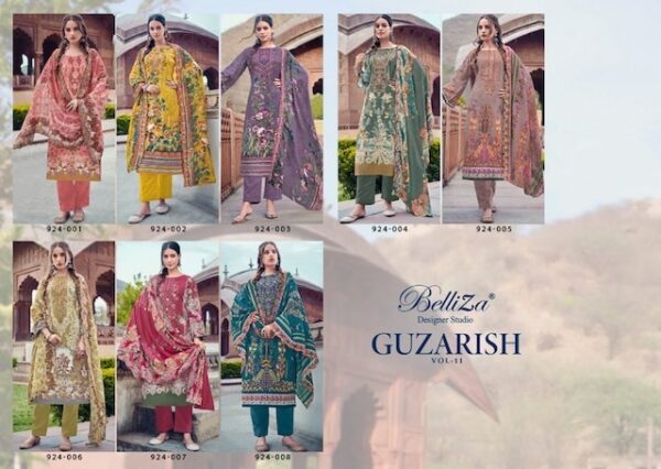 thumbs BELLIZA GUZARISH VOL 11 COTTON EMBROIDERY SALWAR SUIT WHOLESALER IN SURAT 6.jpg