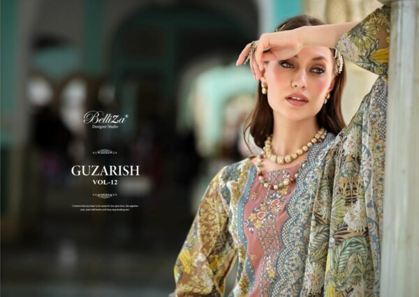 thumbs BELLIZA GUZARISH VOL 12 COTTON EMBROIDERY SALWAR SUIT SUPPLIER IN SURAT 12.jpg