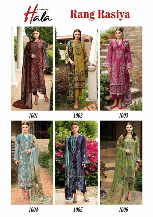 thumbs HALA RANG RASIYA COTTON KARACHI PRINT SALWAR SUIT WHOLESALER IN SURAT 2.jpg