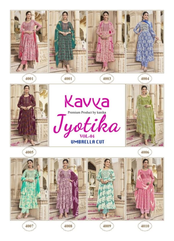 thumbs KAVYA JYOTIKA VOL 4 UMBRELLA CUT KURTI MANUFACTURER 14.jpg