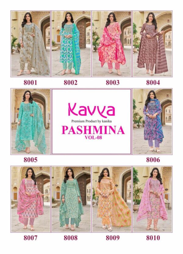 thumbs KAVYA PASHMINA VOL 8 READYMADE COTTON KURTI DISTRIBUTOR IN SURAT 11.jpg