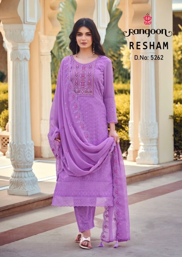 thumbs RANGOON RESHAM GEORGETTE EMBROIDERY READYMADE KURTI SUPPLIER IN SURAT 4.jpg