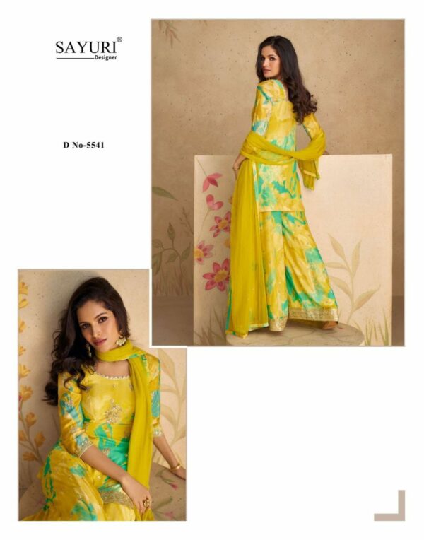 thumbs SAYURI DESIGNER SANGAM FANCY CHINON SILK SUITS DISTRIBUTOR IN SURAT 10.jpg