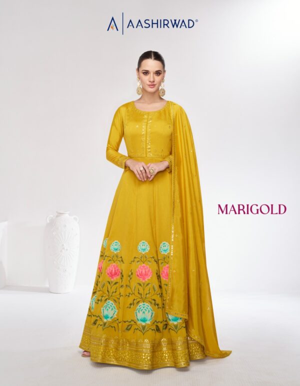 AASHIRWAD MARIGOLD PREMIUM SILK DESIGNER SUITS SUPPLIER IN SURAT 1.jpg