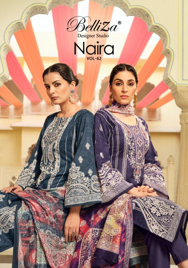 BELLIZA DESGINER NAIRA VOL 62 DIGITAL PRINT SALWAR SUIT WHOLESALER IN SURAT 1.jpg