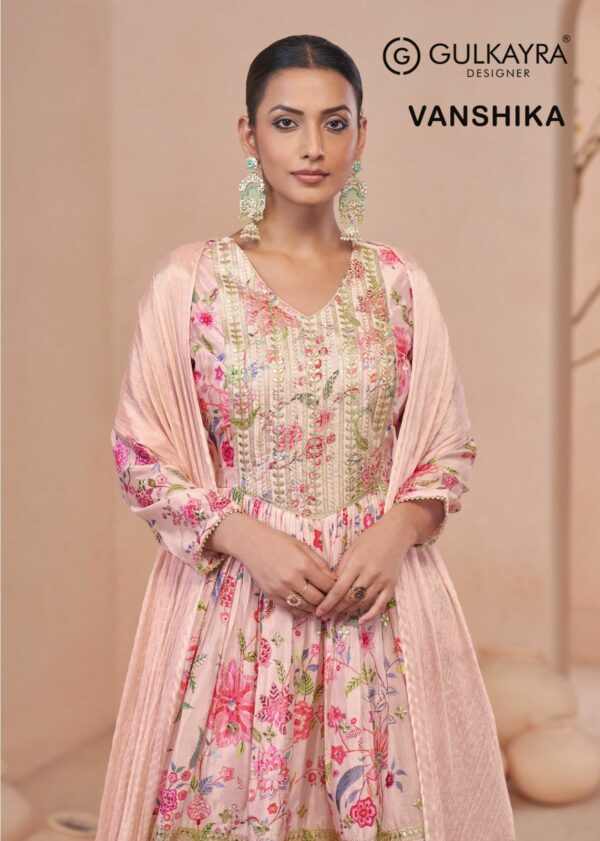 GULKAYRA DESIGNER VANSHIKA CHINON FANCY SUITS WHOLESALER IN SURAT 1.jpg