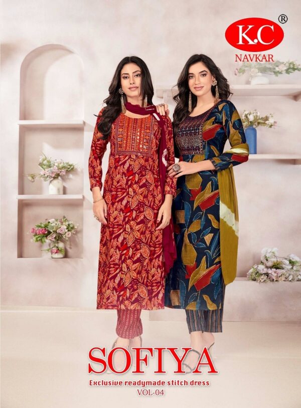 NAVKAR SOFIYA VOL 4 RAYON EMBROIDERY READYMADE KURTI SUPPLIER IN SURAT 1.jpg