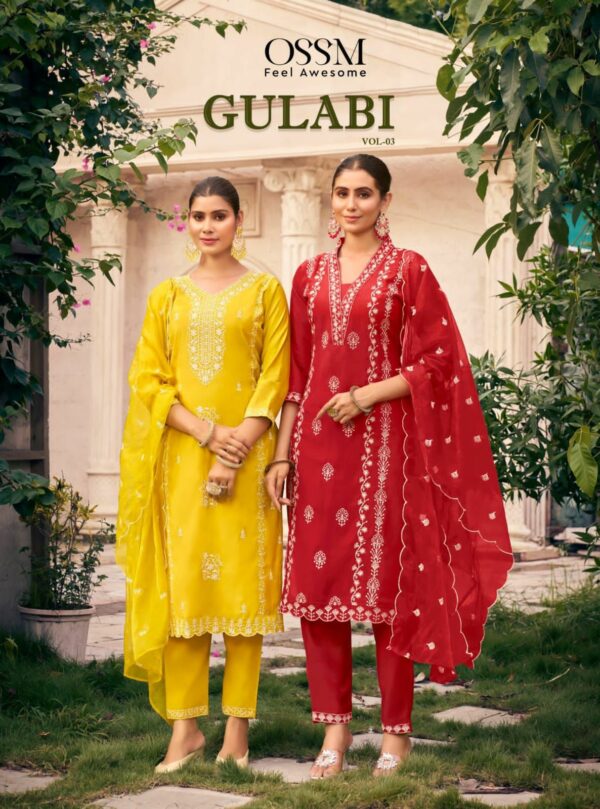 OSSM GULABI VOL 3 VISCOSE ROMAN SILK READYMADE KURTI SUPPLIER IN SURAT 1.jpg