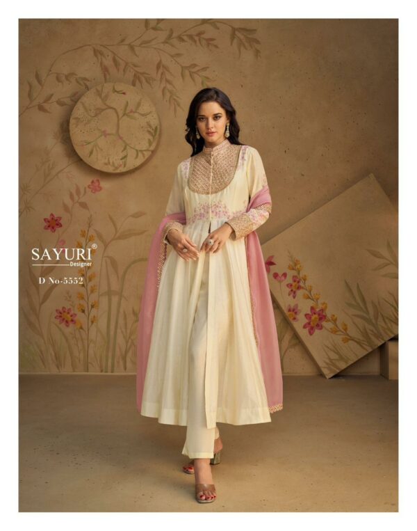 SAYURI DESIGNER GHAZAL PURE SILK FANCY SUIT DISTRIBUTOR IN SURAT 4.jpg