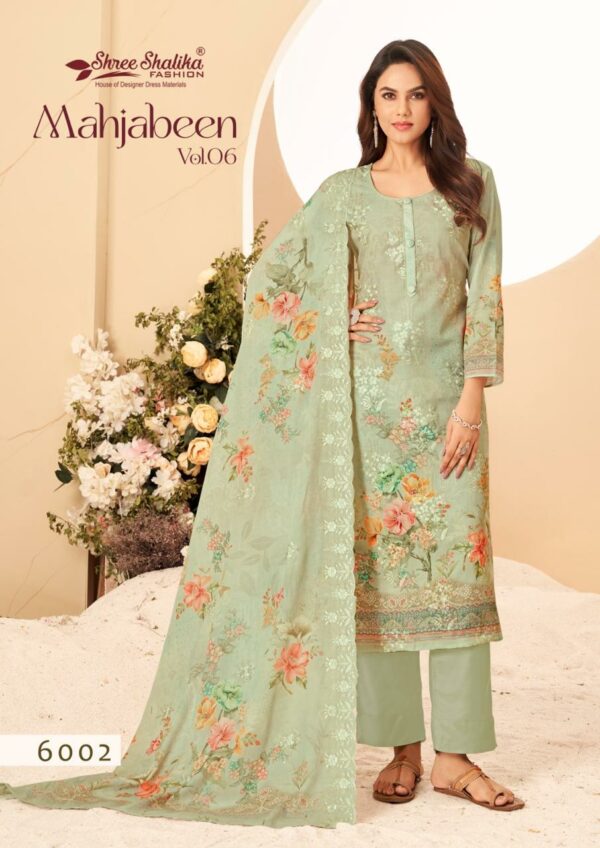 SHREE SHALIKA MAHJABEEN VOL 6 PURE LAWN COTTON SUITS 13.jpg