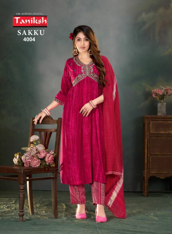 TANIKSH SAKKU VOL 4 READYMADE KURTIS CATALOGUE WHOLESALER IN SURAT 1.jpg