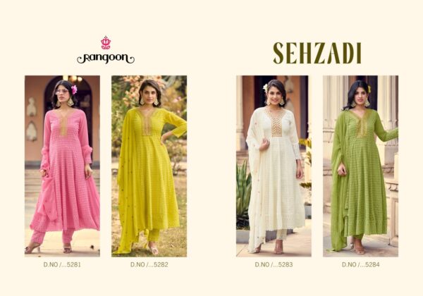 thumbs RANGOON SEHZADI READYMADE GEORGETTE KURTIS CATALOGUE 4.jpg