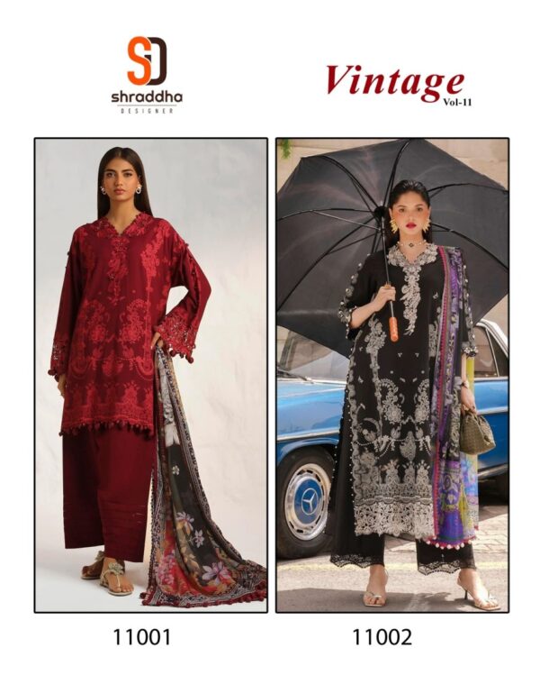 thumbs SHRADDHA VINTAGE VOL 11 PAKISTANI LAWN SUITS 3.jpg