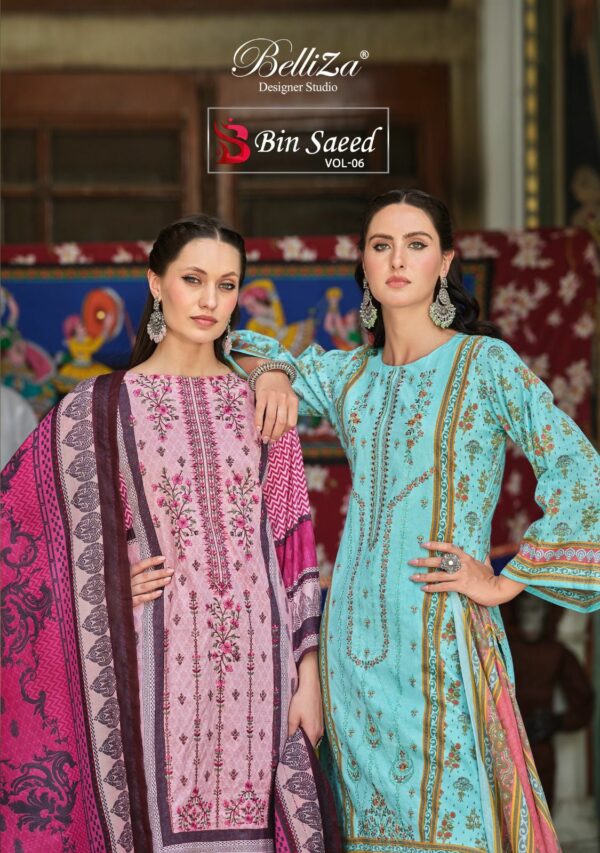 BELLIZA BIN SAEED VOL 6 COTTON PRINTED SALWAR KAMEEZ SUPPLIER IN SURAT 1.jpg