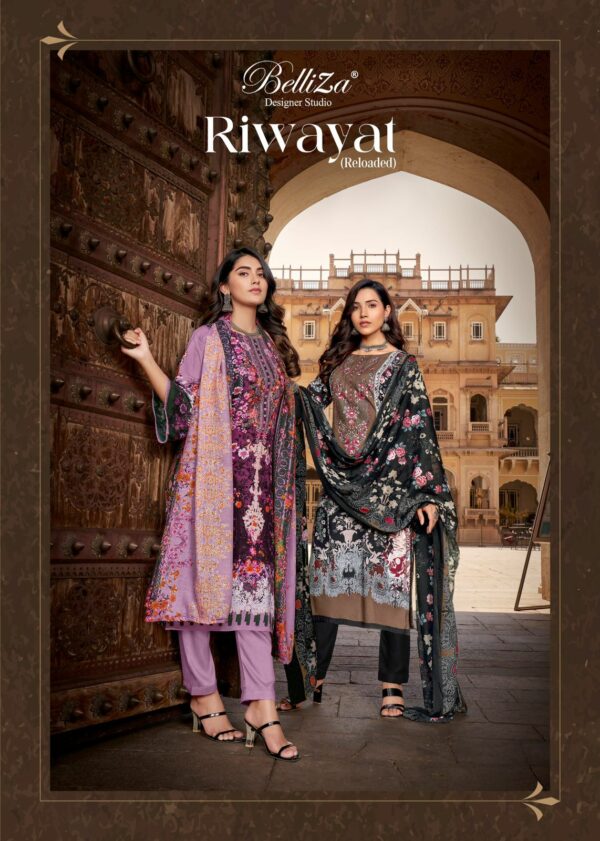 BELLIZA RIWAYAT VISCOSE EMBROIDERY SALWAR KAMEEZ WHOLESALER IN SURAT 1.jpg