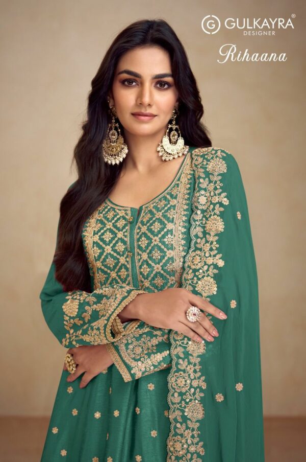 GULKAYRA DESIGNER RIHAANA FANCY SALWAR SUIT WHOLESALER IN SURAT 1.jpg