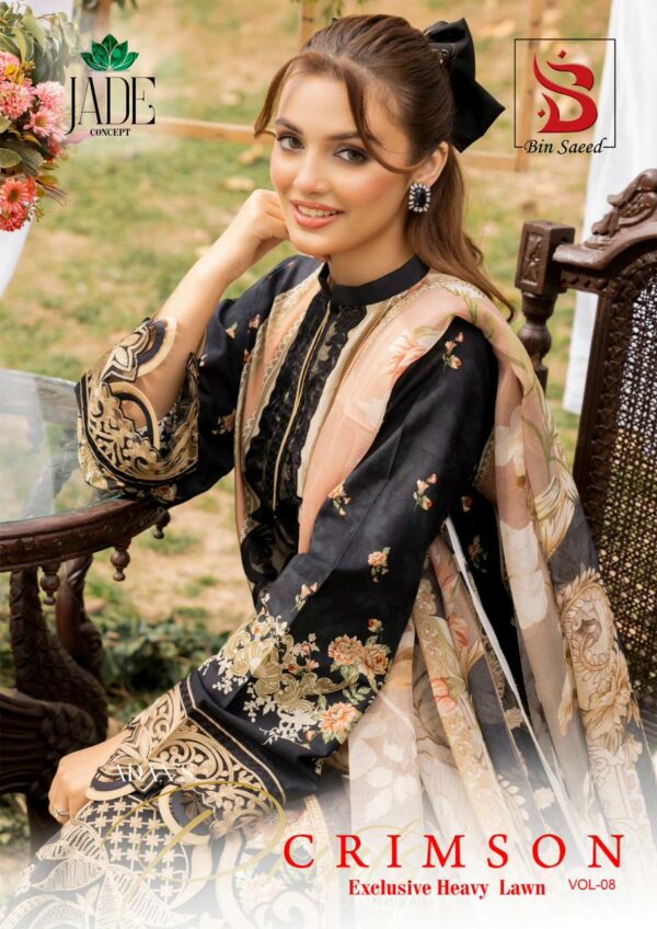 JADE CRIMSON VOL 8 EXCLUSIVE HEAVY LAWN SALWAR SUIT SUPPLIER IN SURAT 2.jpg