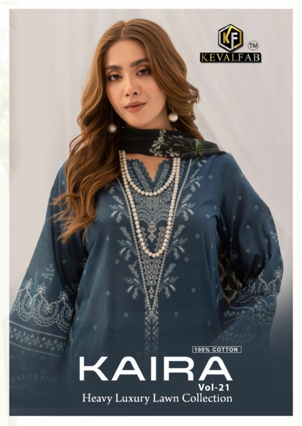 KEVAL FAB KAIRA VOL 21 COTTON SLAWAR KAMEEZ WHOLESALER IN SURAT 1.jpg