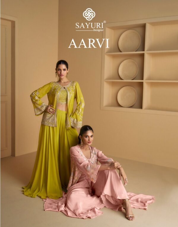 SAYURI DESIGNER AARVI REAL GEORGETTE SALWAR SUIT WHOLESALER IN SURAT 1.jpg