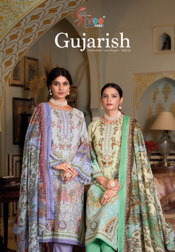 SHREE FABS GUJARISH VOL 14 PAKISTANI SUITS WHOLESALER 9.jpg