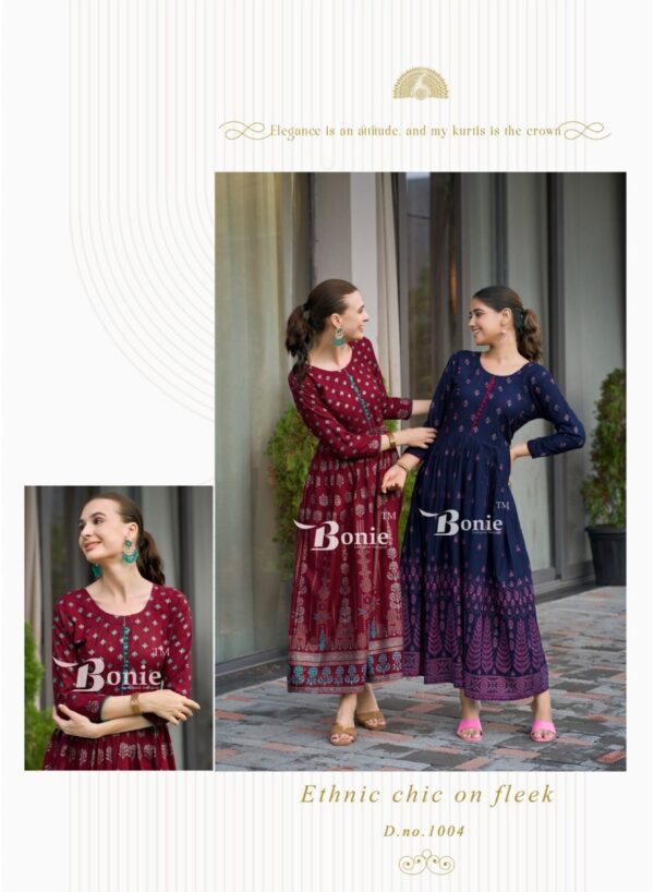 thumbs BONIE BRAND AANCHAL VOL 4 RAYON READYMADE KURTI WHOLESALER IN SURAT 9.jpg