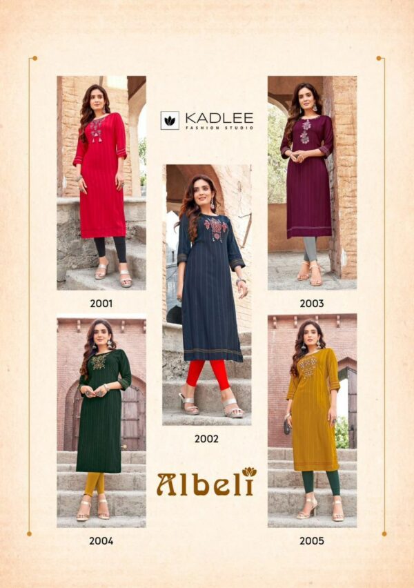 thumbs KADLEE ALBELI RAYON KURTI CATALOGUE WHOLESALER IN SURAT 10.jpg