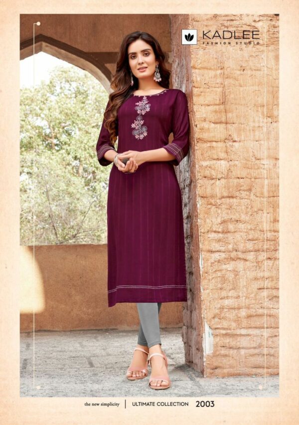 thumbs KADLEE ALBELI RAYON KURTI CATALOGUE WHOLESALER IN SURAT 4.jpg