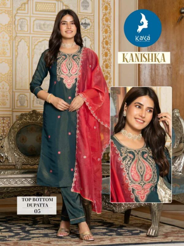 thumbs KAYA KURTI KANISHKA TISSUE SHIMMER READYMADE KURTI WHOLESALER IN SURAT 5.jpg