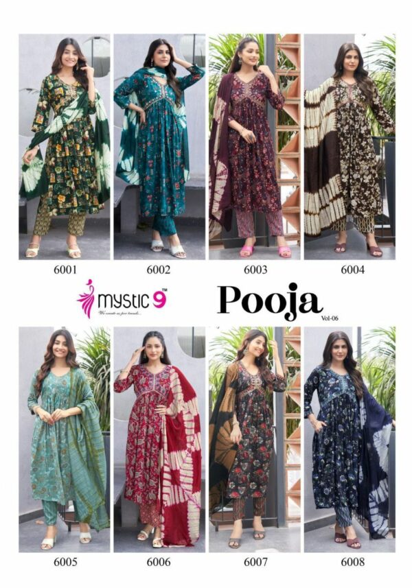 thumbs MYSTIC 9 POOJA VOL 6 RAYON READYMADE KURTI WHOLESALER IN SURAT 14.jpg