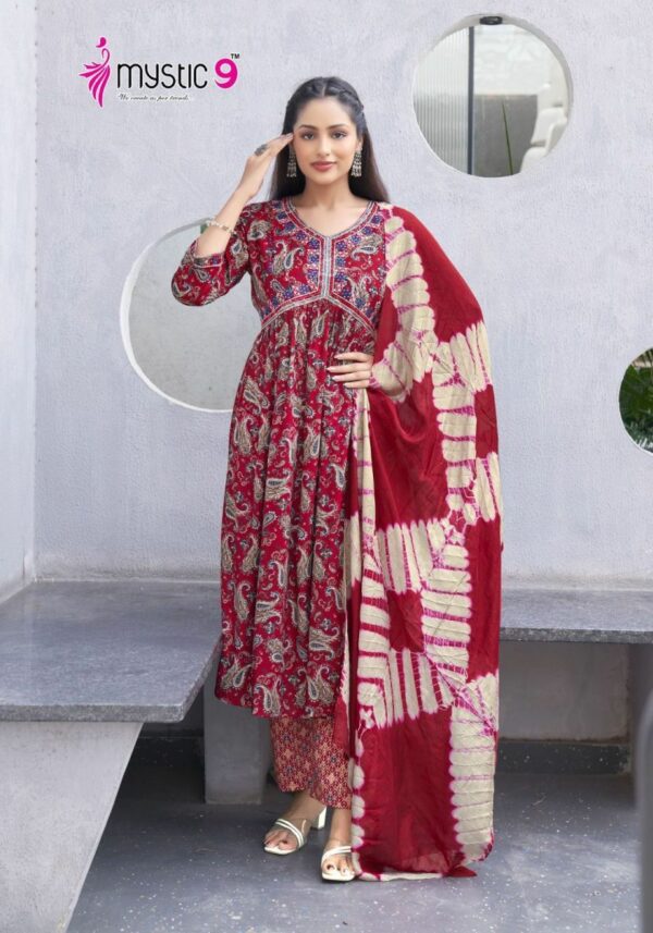 thumbs MYSTIC 9 POOJA VOL 6 RAYON READYMADE KURTI WHOLESALER IN SURAT 9.jpg