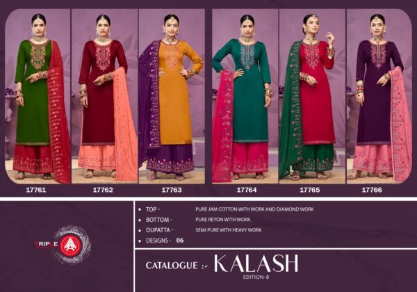 thumbs TRIPLE A KALASH EDITION 8 COTTON EMBROIDERY SALWAR SUIT SUPPLIER IN SURAT 7.jpg