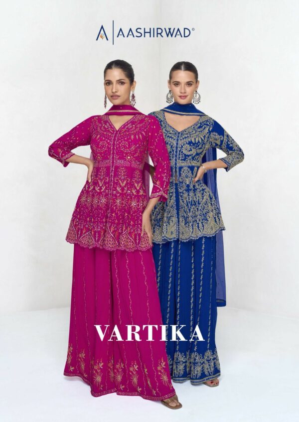 AASHIRWAD CREATION VARTIKA GEORGETTE SALWAR SUITS 11.jpg