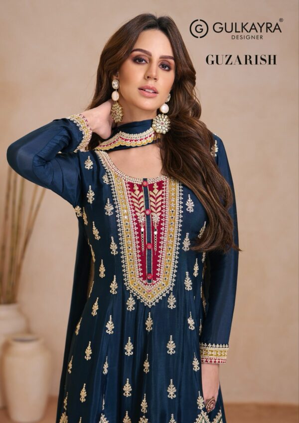 GULKAYRA DESIGNER GUZARISH REAL CHINON FANCY SUITS SUPPLIER IN SURAT 6.jpg