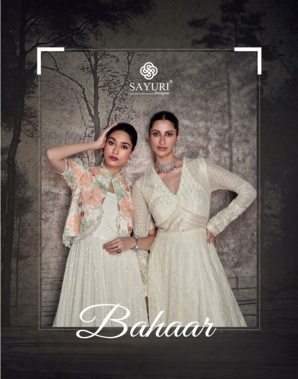 SAYURI DESIGNER BAHAAR REAL GEORGETTE FANCY SUITS WHOLESALER IN SURAT 2.jpg