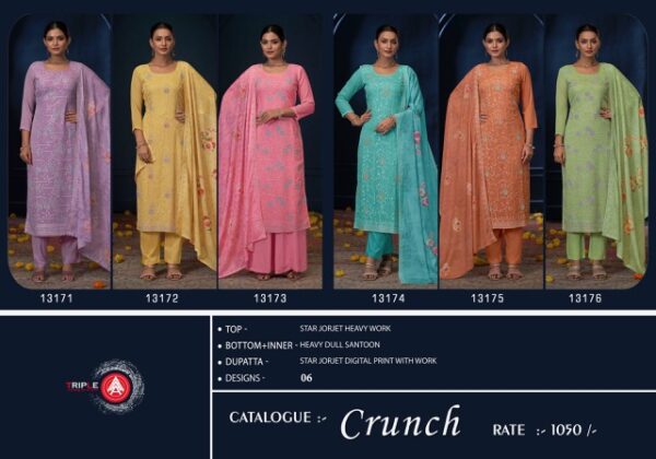 TRIPLE A CRUNCH GEORGETTE SALWAR KAMEEZ DISTRIBUTER IN SURAT 5.jpg