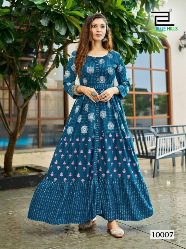 thumbs BLUE HILLS BOURNVILLA VOL 10 RAYON PRINT KURTI WHOLESALER IN SURAT 3.jpg