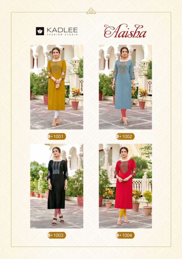 thumbs KADLEE AAISHA RAYON EMBROIDERY KURTI WHOLESALER IN SURAT 7.jpg