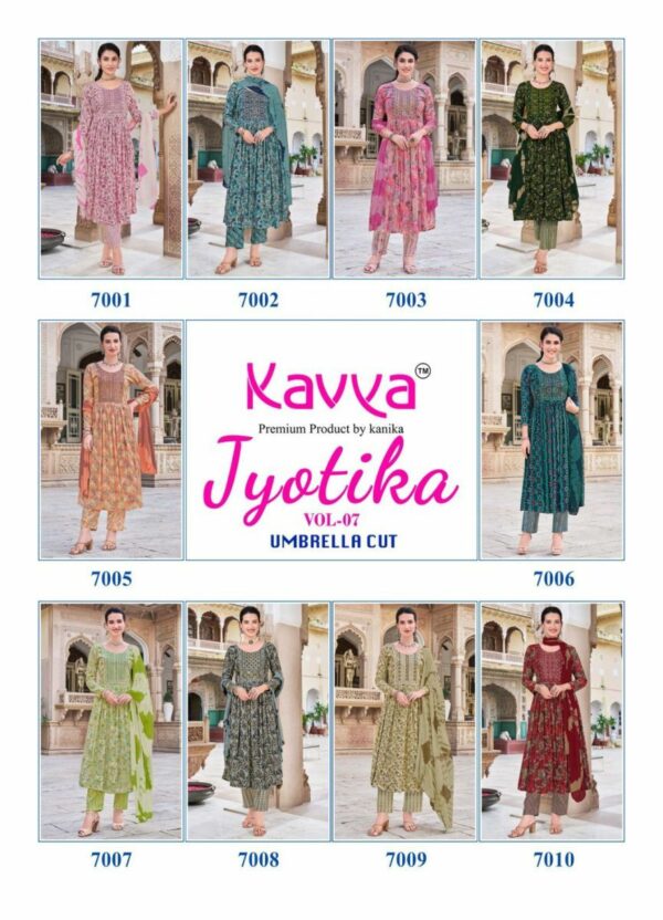 thumbs KAVYA JYOTIKA VOL 7 UMBRELLA CUT READYMADE KURTI WHOLESALER IN SURAT 1.jpg