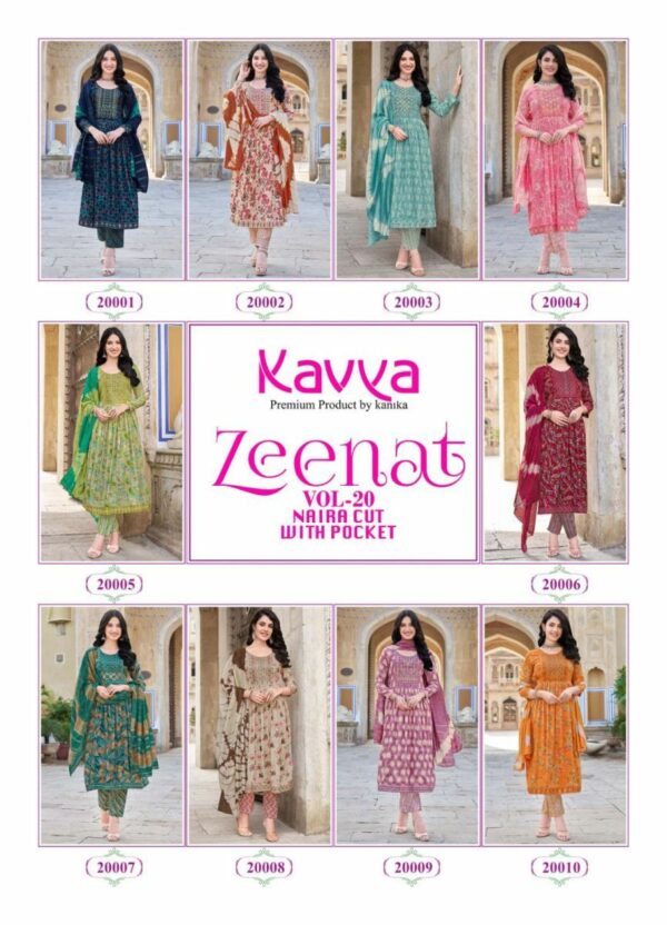 thumbs KAVYA ZEENAT VOL 20 EMBROIDERY NYRA CUT READYMADE KURTI SUPPLIER IN SURAT 12.jpg