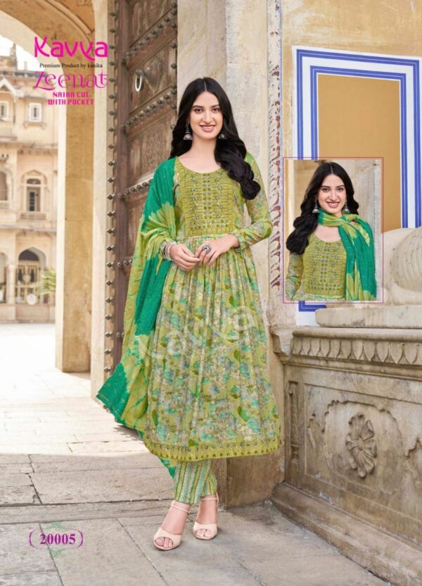 thumbs KAVYA ZEENAT VOL 20 EMBROIDERY NYRA CUT READYMADE KURTI SUPPLIER IN SURAT 6.jpg