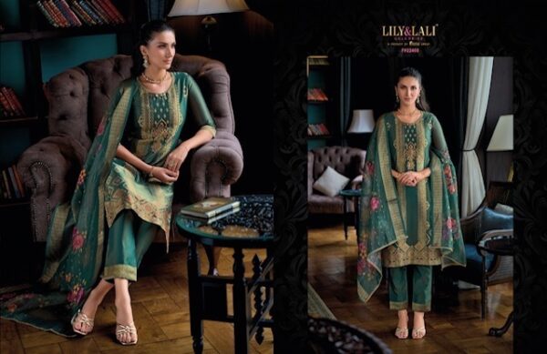 thumbs LILY LALI FARIDAN BANARASI SILK KURTI CATALOGUE WHOLESALER IN SURAT 2.jpg