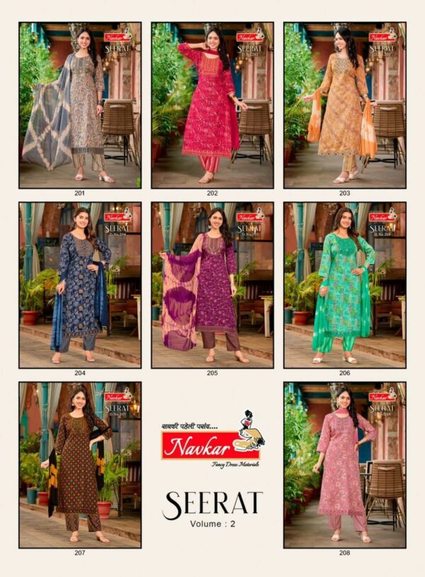 thumbs NAVKAR SEERAT VOL 2 RAYON PRINTED READYMADE KURTI WHOLESALER IN SURAT 12.jpg