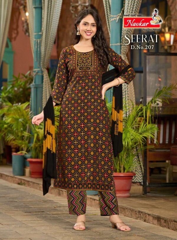 thumbs NAVKAR SEERAT VOL 2 RAYON PRINTED READYMADE KURTI WHOLESALER IN SURAT 9.jpg