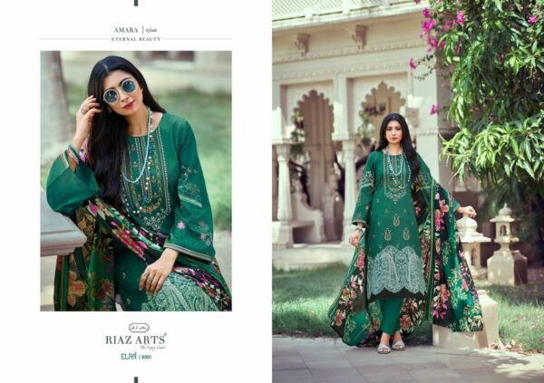 thumbs RIAZ ARTS ELAN KARACHI LAWN PAKISTANI SALWAR SUIT WHOLESALER IN SURAT 3.jpg