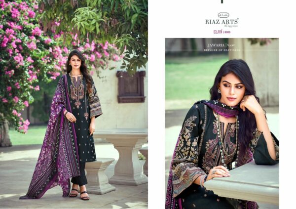 thumbs RIAZ ARTS ELAN KARACHI LAWN PAKISTANI SALWAR SUIT WHOLESALER IN SURAT 5.jpg